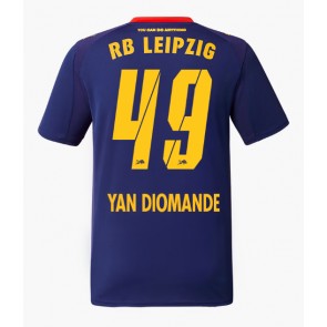 RB Leipzig Yan Diomande #49 Gostujuci Dres 2025-26 Kratak Rukavima